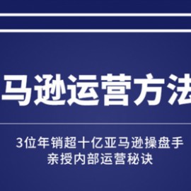 亚马逊大卖的运营方法课：年销10亿大卖家亲授内部秘诀