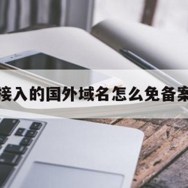 接入的国外域名怎么免备案(接入的国外域名怎么免备案登陆)