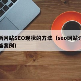 诊断网站SEO现状的方法（seo网站诊断文档案例）