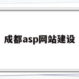 成都asp网站建设(成都高端网站建设哪家好)