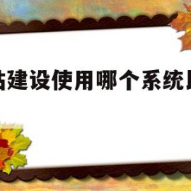 网站建设使用哪个系统比较好的简单介绍