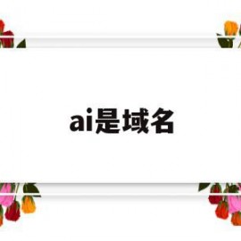 ai是域名(ai域名查询)