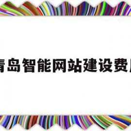 青岛智能网站建设费用(青岛智能网站建设费用多少)