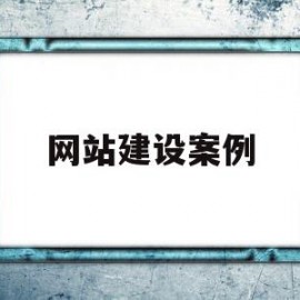 网站建设案例(网站建设案例完整代码)