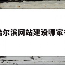 哈尔滨网站建设哪家有(哈尔滨网站建设策划方案)