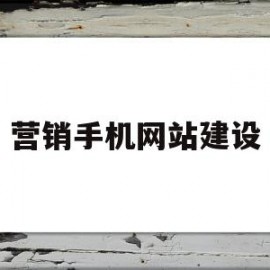 营销手机网站建设(手机网络营销方案案例范文)