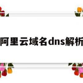 阿里云域名dns解析(dnspod解析阿里云域名)