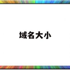 域名大小(域名大小写字母)