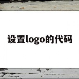 设置logo的代码(logo设置是什么意思)