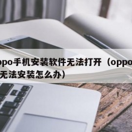 oppo手机安装软件无法打开（oppo软件无法安装怎么办）