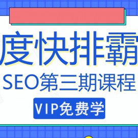 seo快排技术之万权： 百度SEO快排霸屏第三期，快速获取排名流量