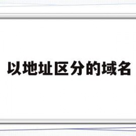 以地址区分的域名(域名与地址之间需要进行转换,完成这个任务的是)