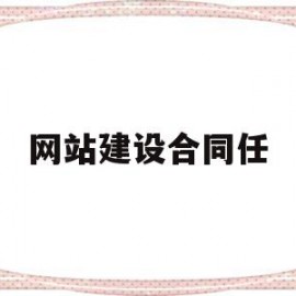 网站建设合同任(网站建设合同任务有哪些)