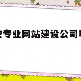 包含西安专业网站建设公司哪家好的词条