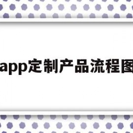 app定制产品流程图(app定制产品流程图怎么做)