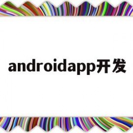 androidapp开发(androidapp开发入门与项目实战)