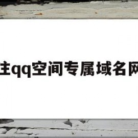 抢注qq空间专属域名网站(抢注空间专属域名网站是什么)