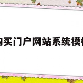 购买门户网站系统模板(购买门户网站系统模板怎么写)