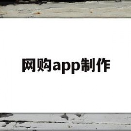 网购app制作(制作网购平台app)