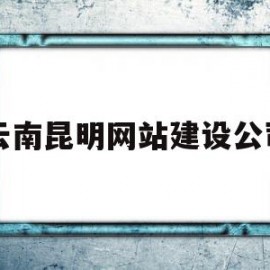 云南昆明网站建设公司(昆明网站建站)