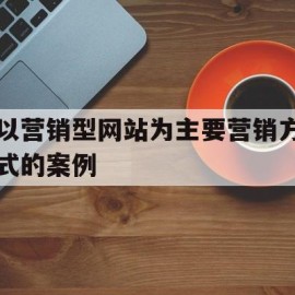 以营销型网站为主要营销方式的案例(以营销型网站为主要营销方式的案例分析)