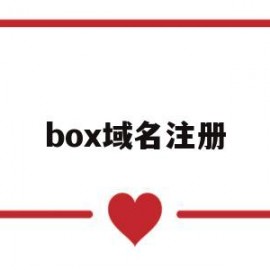 box域名注册(info域名注册)