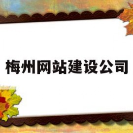 梅州网站建设公司(梅州网络公司)