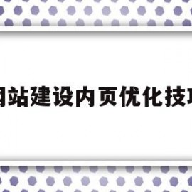 网站建设内页优化技巧(网站内页的概念及重要性)