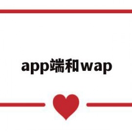 app端和wap(wap端和app有什么区别)