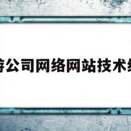 旅游公司网络网站技术维护(旅游公司网络网站技术维护方案)