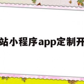 网站小程序app定制开发(小程序app定制开发哪家好)