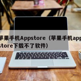 苹果手机Appstore（苹果手机appstore下载不了软件）