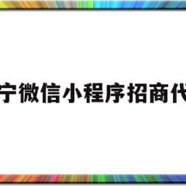 南宁微信小程序招商代理(南宁小程序开发制作免费征集)