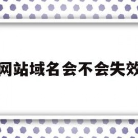 网站域名会不会失效的简单介绍