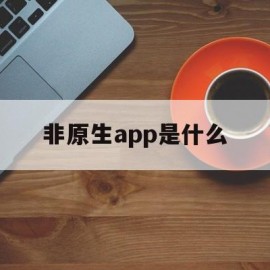 非原生app是什么(非原生app可以上架吗)