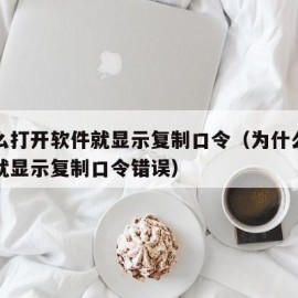 为什么打开软件就显示复制口令（为什么打开软件就显示复制口令错误）