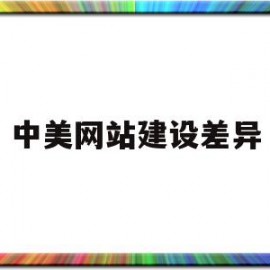 中美网站建设差异(中美政府网站对比分析)