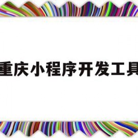 重庆小程序开发工具(重庆微信小程序开发公司怎么样)