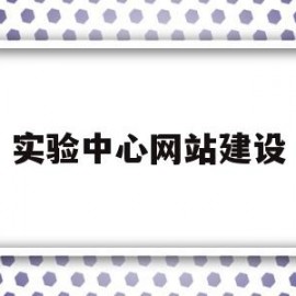 实验中心网站建设(实验中心网站建设方案)