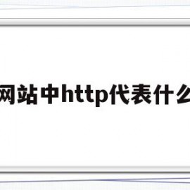 网站中http代表什么(有一网站的url是http)