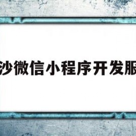 长沙微信小程序开发服务(长沙小程序开发公司哪家好)