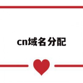 cn域名分配(域名是如何分级的)