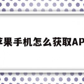 苹果手机怎么获取APP(苹果手机怎么获取app购买)