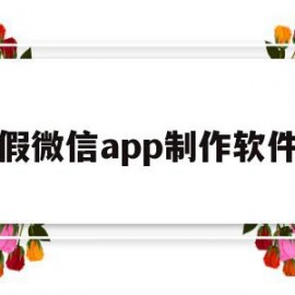 假微信app制作软件(制作假微信聊天软件叫啥)