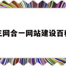 三网合一网站建设百科(三网合一中的三网是指哪三网?三网合一的意义有哪些?)