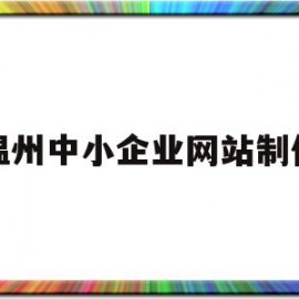 温州中小企业网站制作(温州中小企业网站制作招聘)