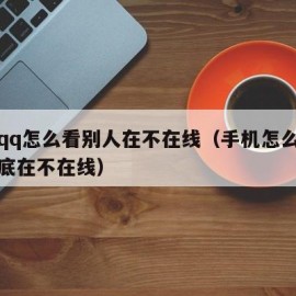 手机qq怎么看别人在不在线（手机怎么看对方到底在不在线）