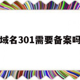 域名301需要备案吗(域名做301重定向有必要吗)