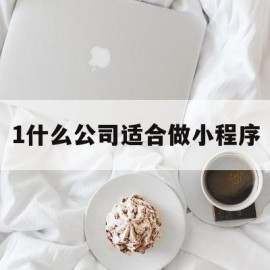 1什么公司适合做小程序(什么行业适合做微信小程序)