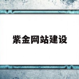 紫金网站建设(紫金论坛招聘信息网)